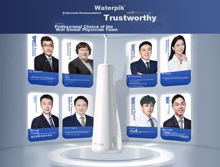 Waterpik Portable Oral Irrigator GS8 White Gift Box Electric Water Flosser Dental Cleaner Teeth Washer Women's Day Gift 1