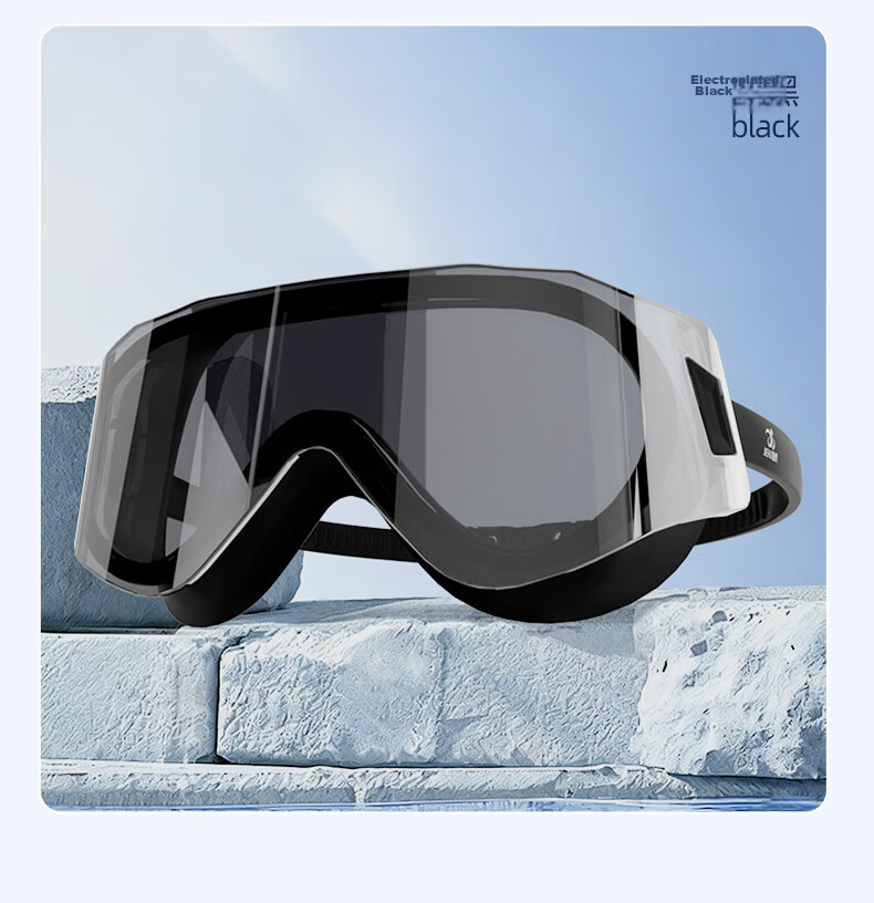 Jiehu Swim Goggles and Swim Cap Set for Men and Women, Prescription, HD Anti-Fog, Training, Stylish Adult Swimming Gear 16