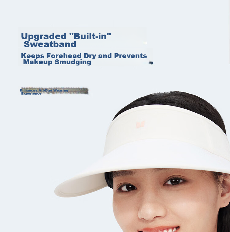 Moxun [Zhao Lusi Same Style] Wide Brim Open Top Sun Protection Hat for Women 2026 New Outdoor Cycling Sunshade Cap 11