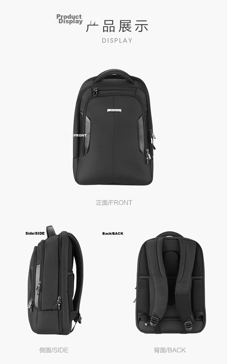 Xinxiuli Laptop Sleeve, Business Briefcase with Handheld Strap, BP0*09009, Black, 15.6 Inches 6