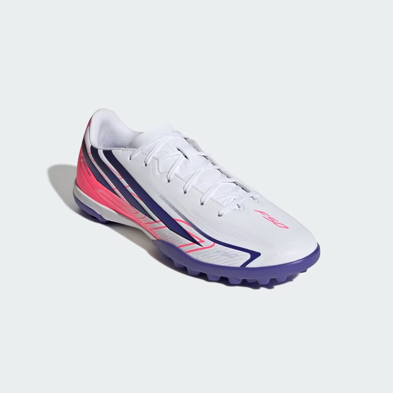 Adidas Unisex F50 HYPERFAST CLUB TF Soccer Shoes KJ3409 White Size 39 4