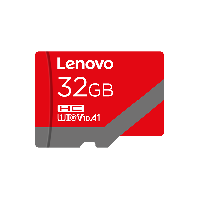 Lenovo 32GB TF (MicroSD) Memory Card A1 U1 V10 4K High Durability Dash Cam & Surveillance Camera Memory Card 100MB/s Read Speed A01