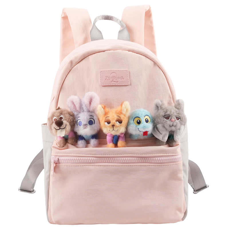 Disney Zootopia Judy Plush Backpack Cute Large Capacity School Bag Birthday Gift for Girls and Besties