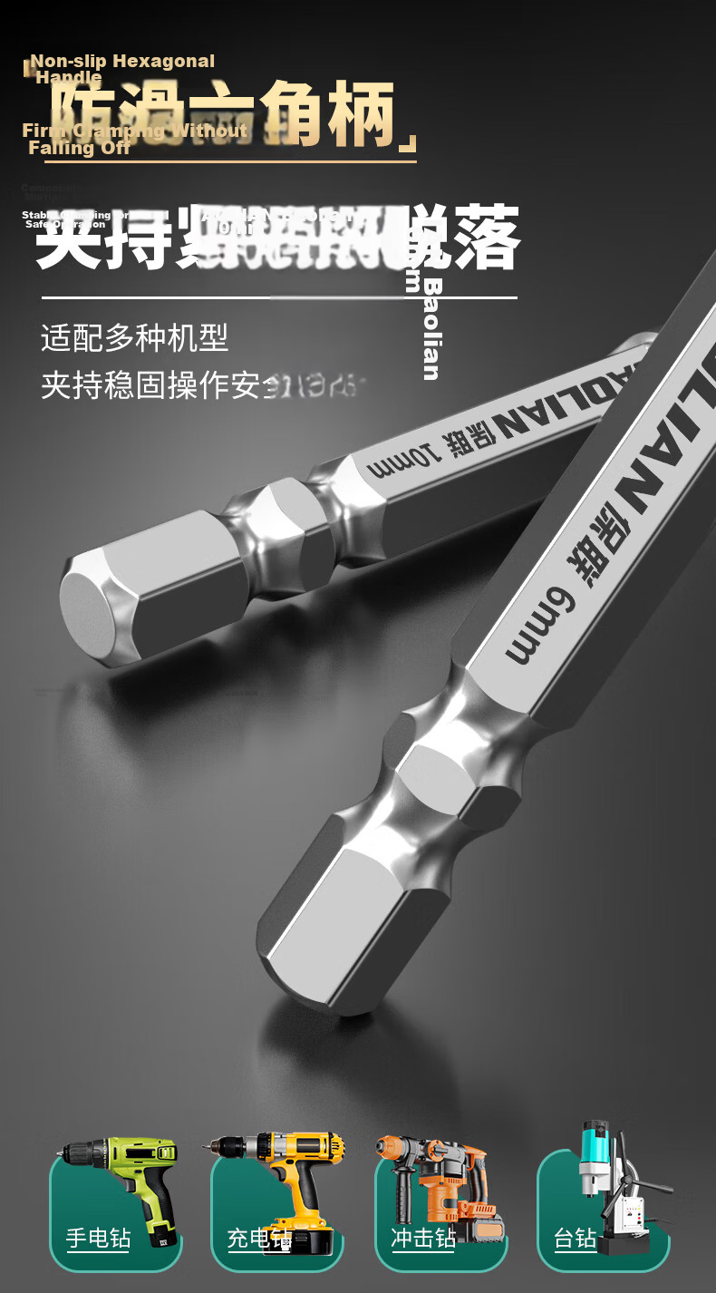 Baolian Drill Bit Grinding Tool Portable Electric Drill Grinding Head Sharpener Repair Grinding Wheel Kit 8
