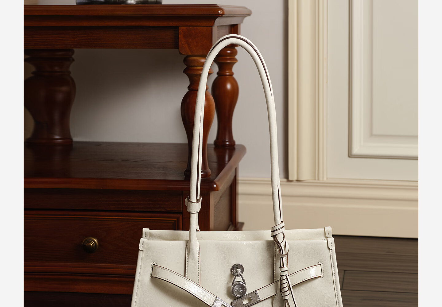 NUCELLE Angelababy Style Genuine Leather Dream Baguette Bag 26 New Commuter Shoulder Underarm Tote Handbag Gift 6
