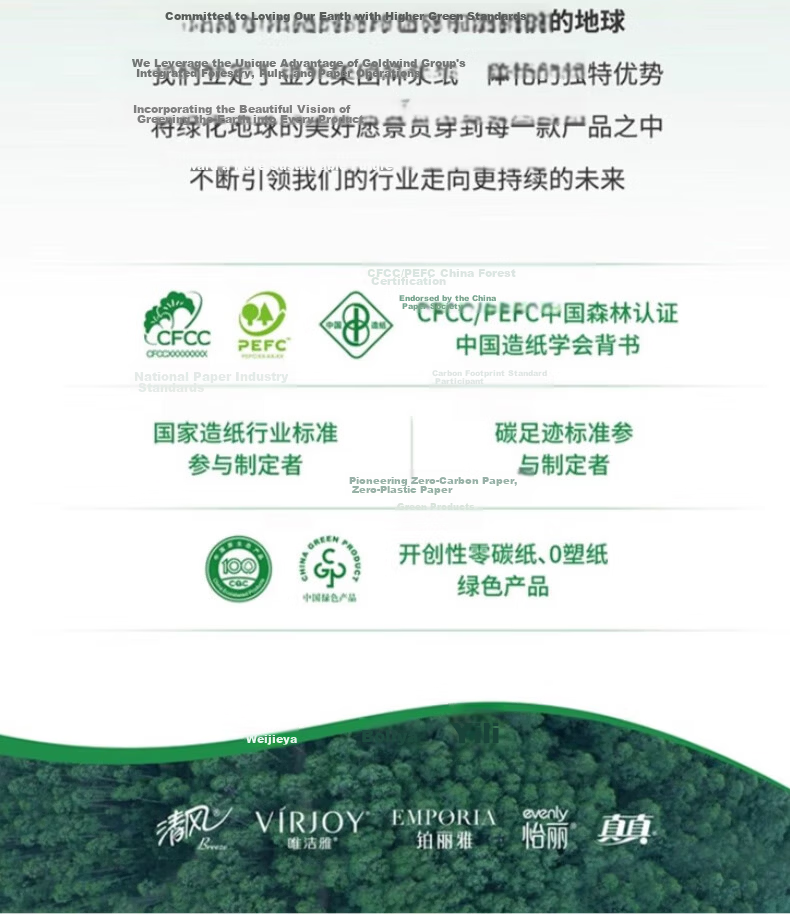 Qingfeng Business Black and White Hard Box Facial Tissue 2-Ply 200 Sheets 9 Boxes Office Commercial Paper Towels B338A2 13