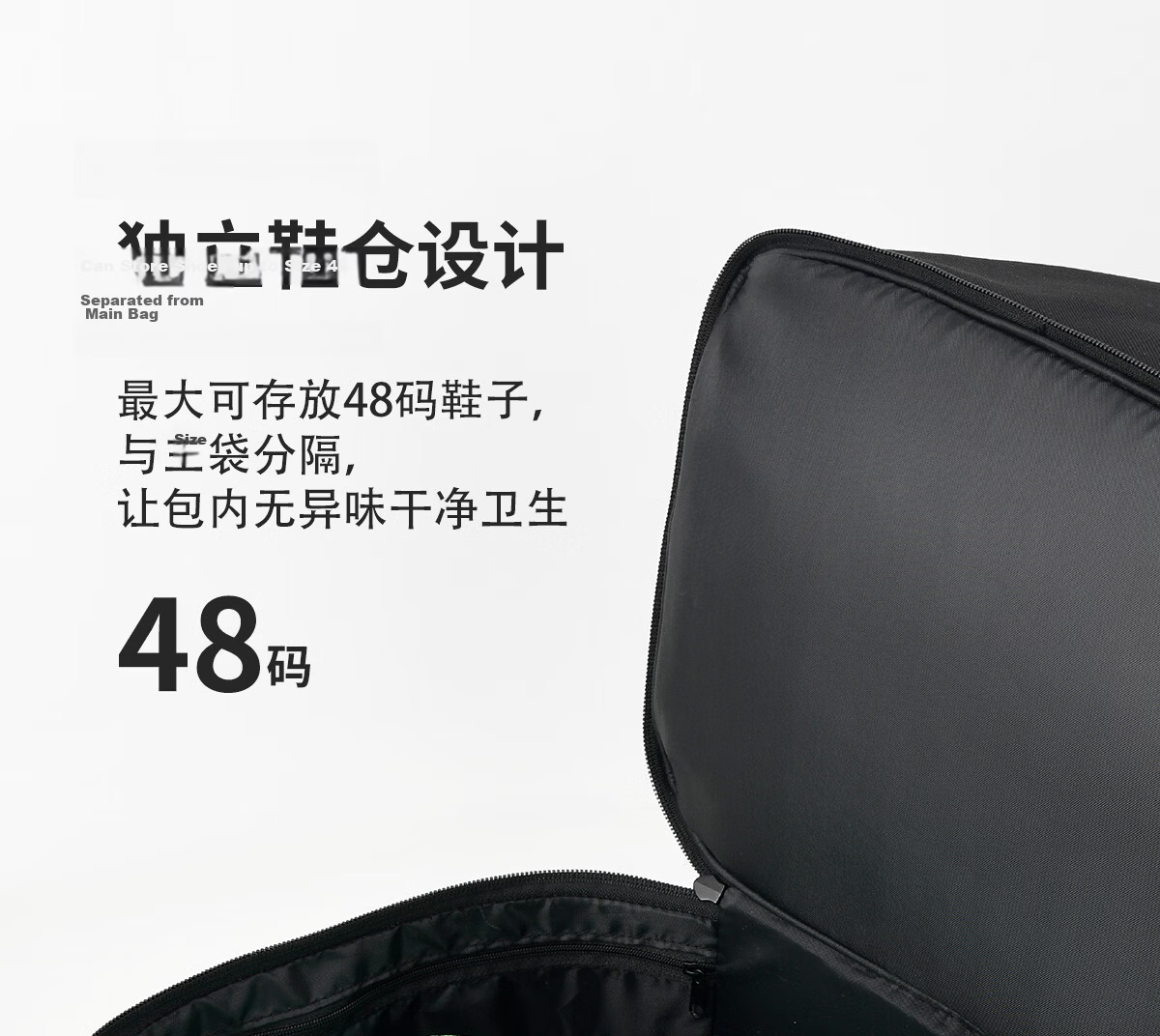 SUBURBIA Multifunctional Sports Backpack for Men Volleyball Soccer Training Bag with Shoe Compartment Black 9