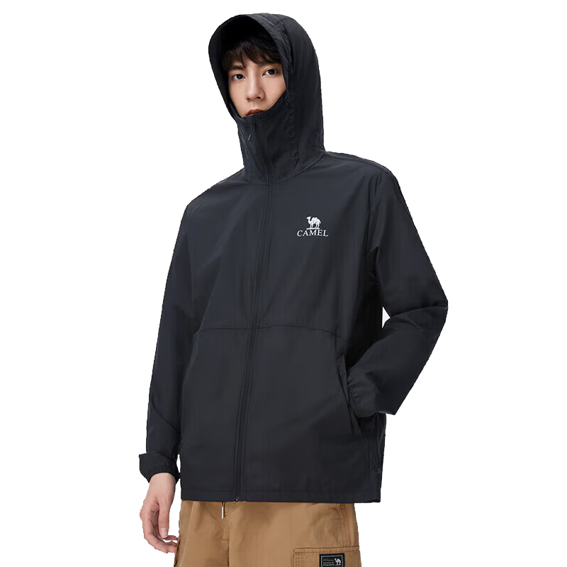 CAMEL Outdoor Sun Protection Jacket UPF50+ UV Protection Cooling Couple Sun Protection Fishing Shirt [Cloud] A14BATR083