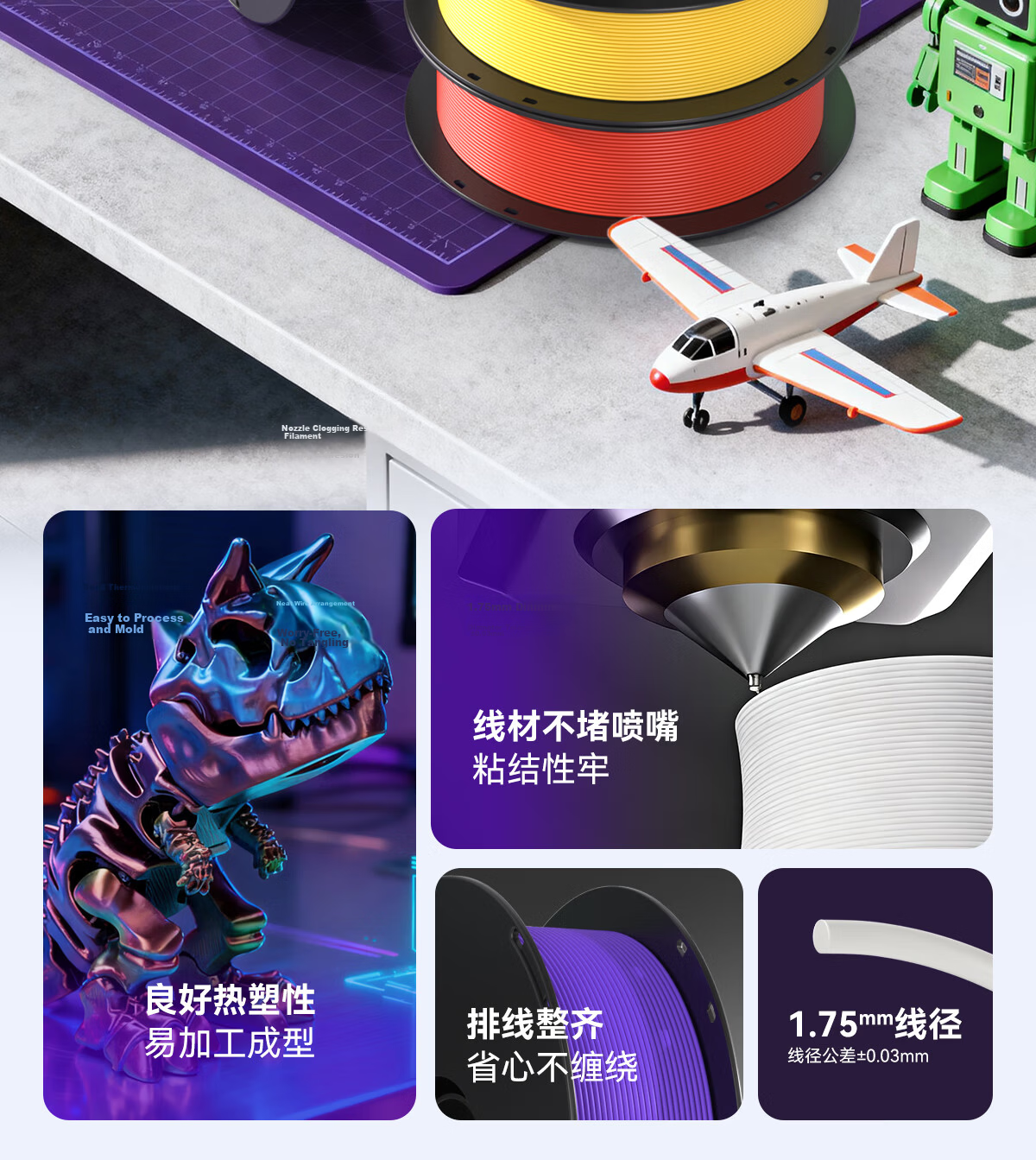 Bermuchuan 3D Printing Filament PLA Basic Compatible with Tuozhu/Creality/Alfawise/Zongweilifang/Aurora DIY Printer Black 1kg 2