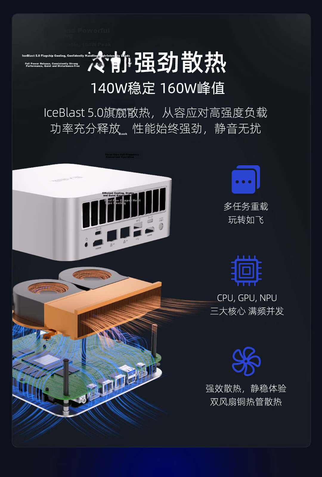 ErenEben G95 New AMD Ryzen AI Max+395 Mini PC 128GB+2TB High-Performance AI Desktop Workstation Gaming Business Office OpenClaw Xiaolongxia 7
