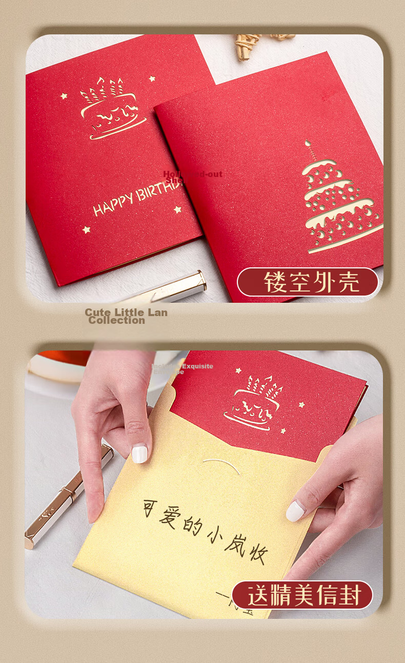Golden Value 30-Pack Blessing Bouquet Greeting Cards Graduation Teacher Handwritten Postcards Message Cards Teacher's Day Cards Creative Handwritten Wishes Birthday Gift Small Cards for Men Women Chil 5