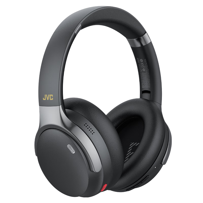 JVC HJ-MH50P 2026 New Over-Ear Bluetooth Headphones ANC Active Noise Cancelling Multi-Device Connection Comfortable Wear Long Battery Life Compatible with Huawei and Apple Black