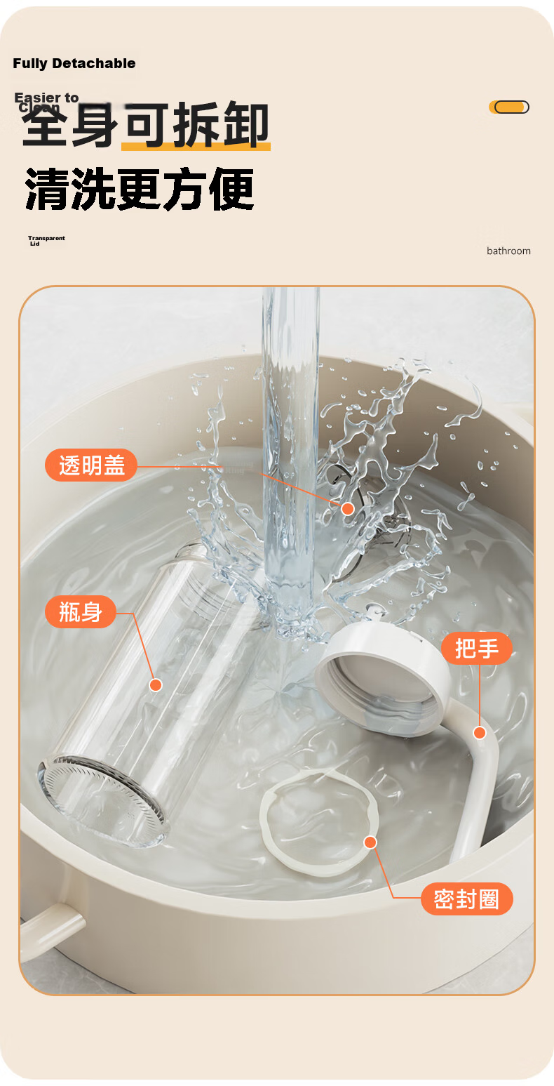 Jiabangshou Automatic Opening and Closing Oil Dispenser Kitchen Glass Oil Bottle Leak-Proof Soy Sauce Vinegar Seasoning Bottle 550ml 8