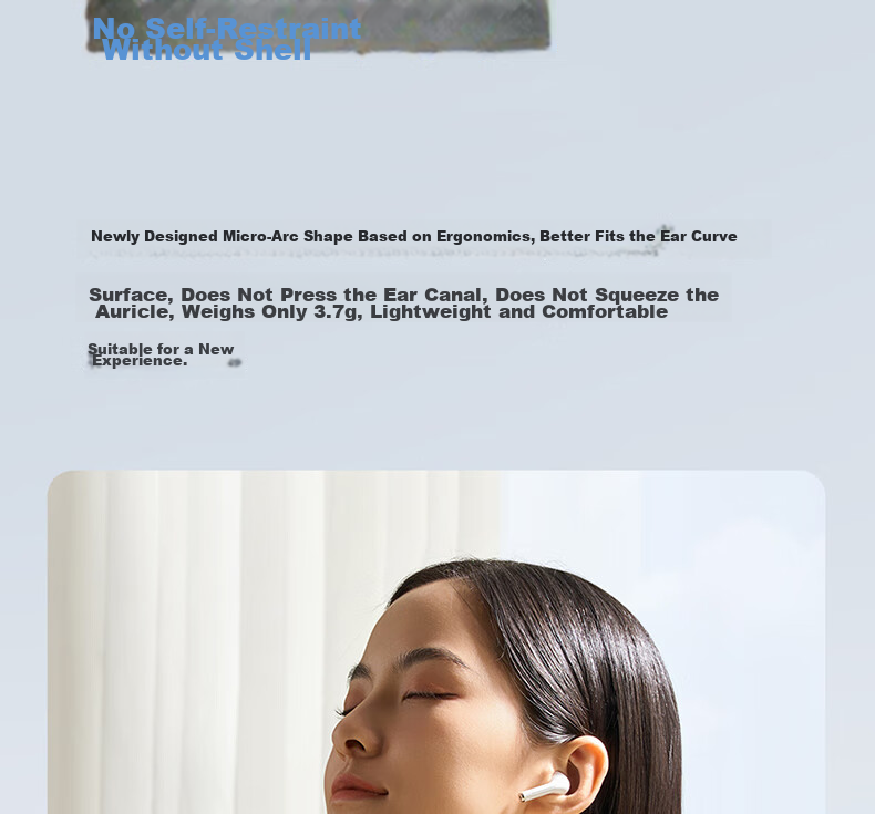 BASEUS W04 Semi-In-Ear True Wireless Bluetooth Earphones New Upgrade Premium Sound Quality 60H Long Battery Life Compatible with Apple Huawei Vivo Honor Oppo Phones Gift 16