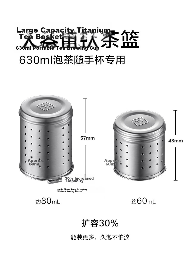 Buydeem Portable Tea Infuser Glass Cup with Tea-Water Separation Durable Travel Tea Mug for Men and Women Office Gift 9