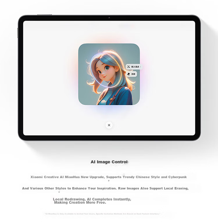 Xiaomi Mi Pad 7 11.2-inch Tablet 3.2K Eye-care Display Snapdragon Surge OS2 8GB RAM 256GB Black with National Subsidy 27