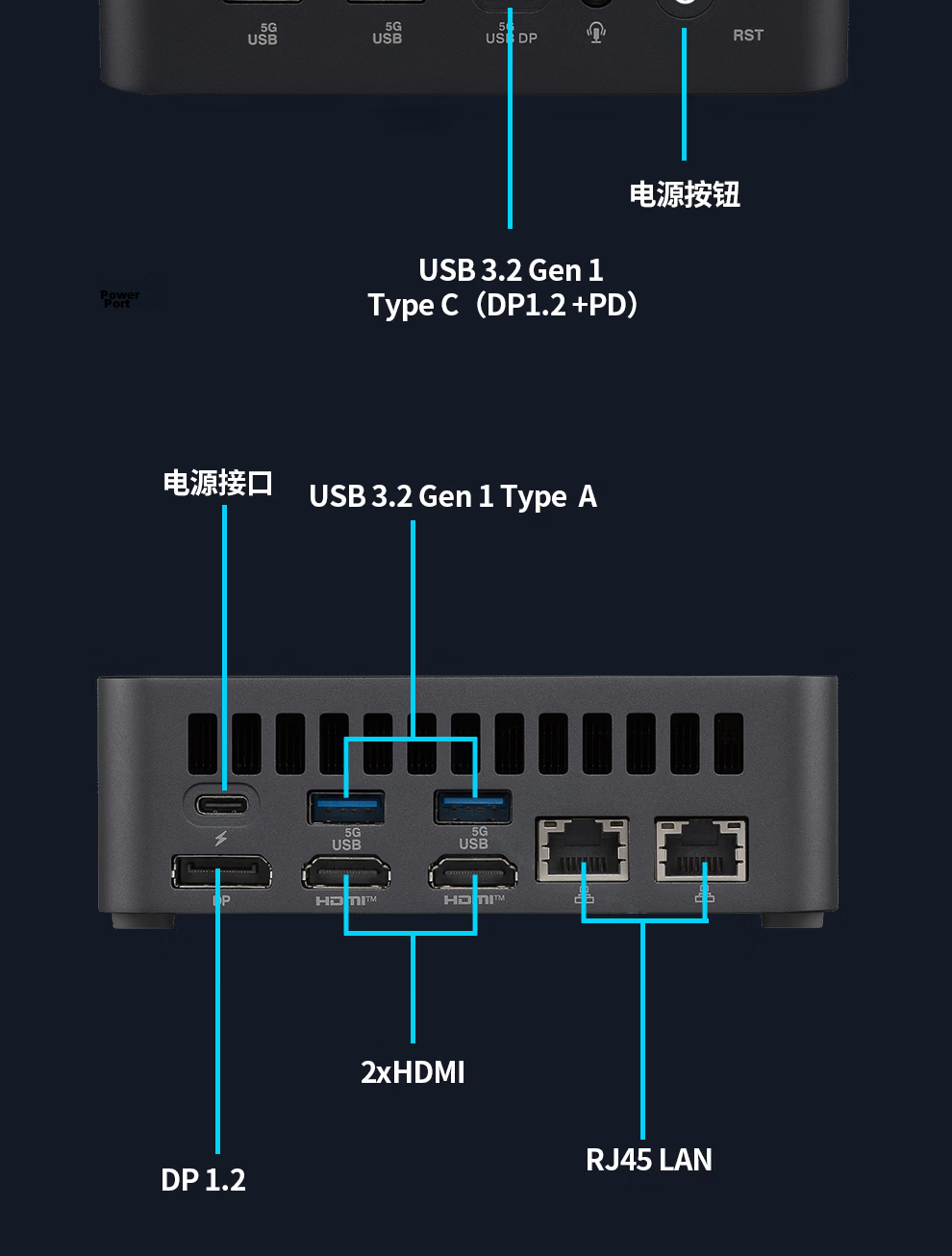 ASUS NUC16 Pro Mini PC High-Performance Business OpenClaw AI Office Desktop Computer (Ultra X7 358H 32GB 1TB) 13