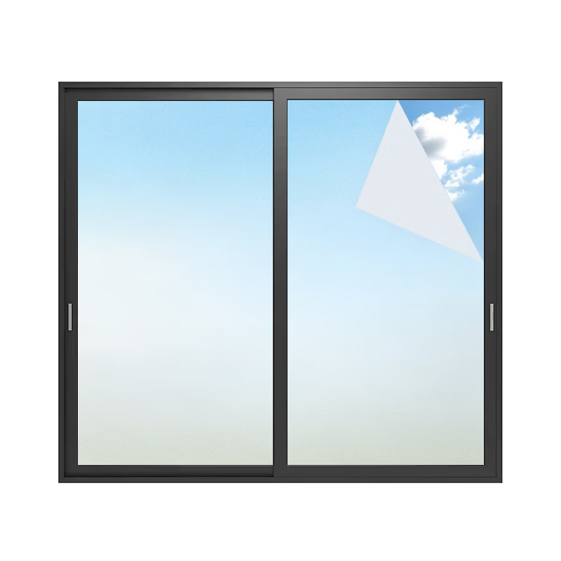 Jinlongxing Frosted Glass Window Privacy Film Bathroom Privacy Sticker Translucent but Not See-Through 1.2*3m