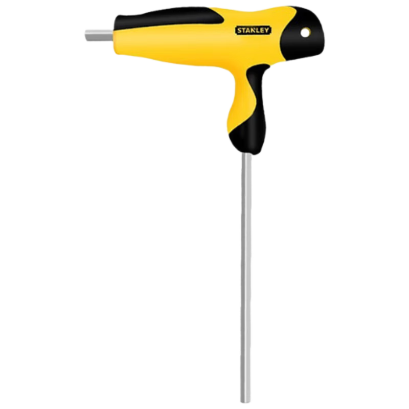 STANLEY T-Handle Flat Head Metric Hex Wrench Industrial Grade Hex Key Repair Tool 94-347-23