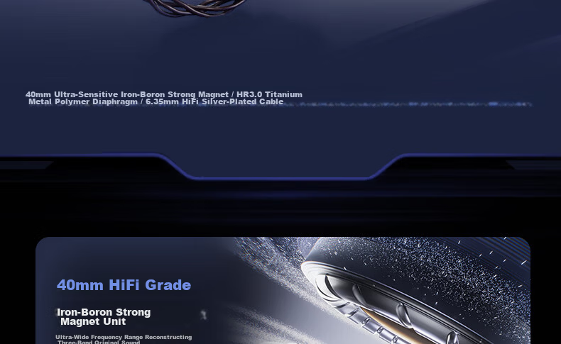 IKF VP5 Over-Ear Monitoring Headphones Wired Closed-Back HiFi High-Resolution Sound Gaming Headset for PC Live Streaming K-Singing FPS Delta Sound Positioning 5