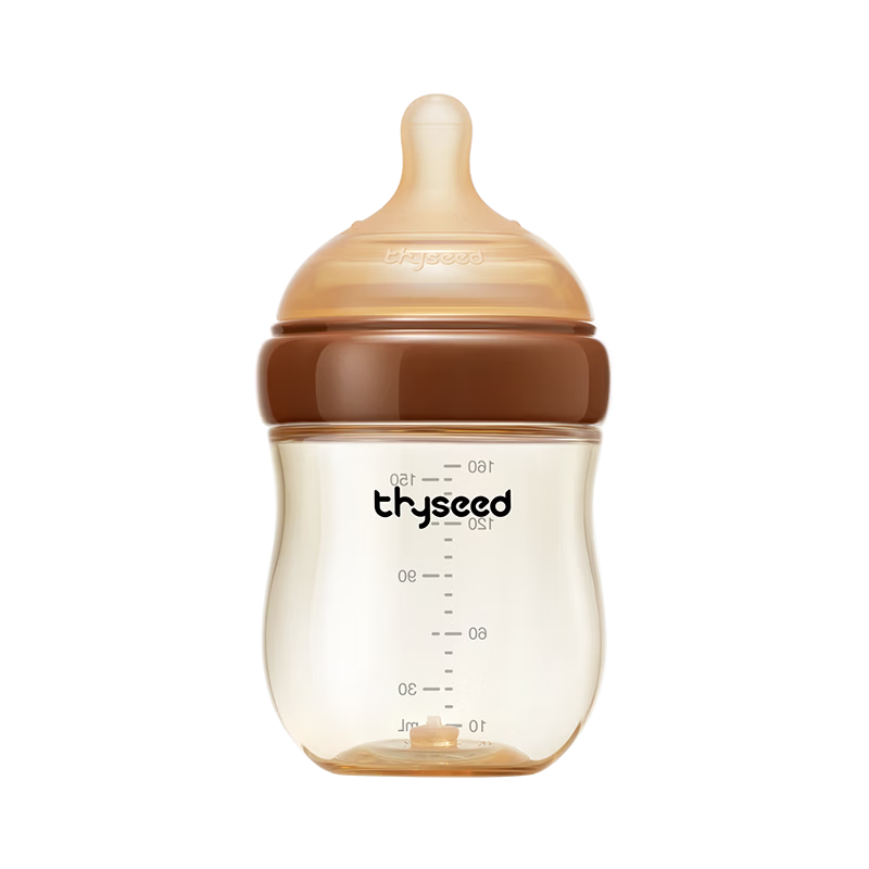 Shixi Newborn Baby Bottle 1-2 Months Anti-Colic PPSU Infant Breast-Like Anti-Choke Nipple 160ml