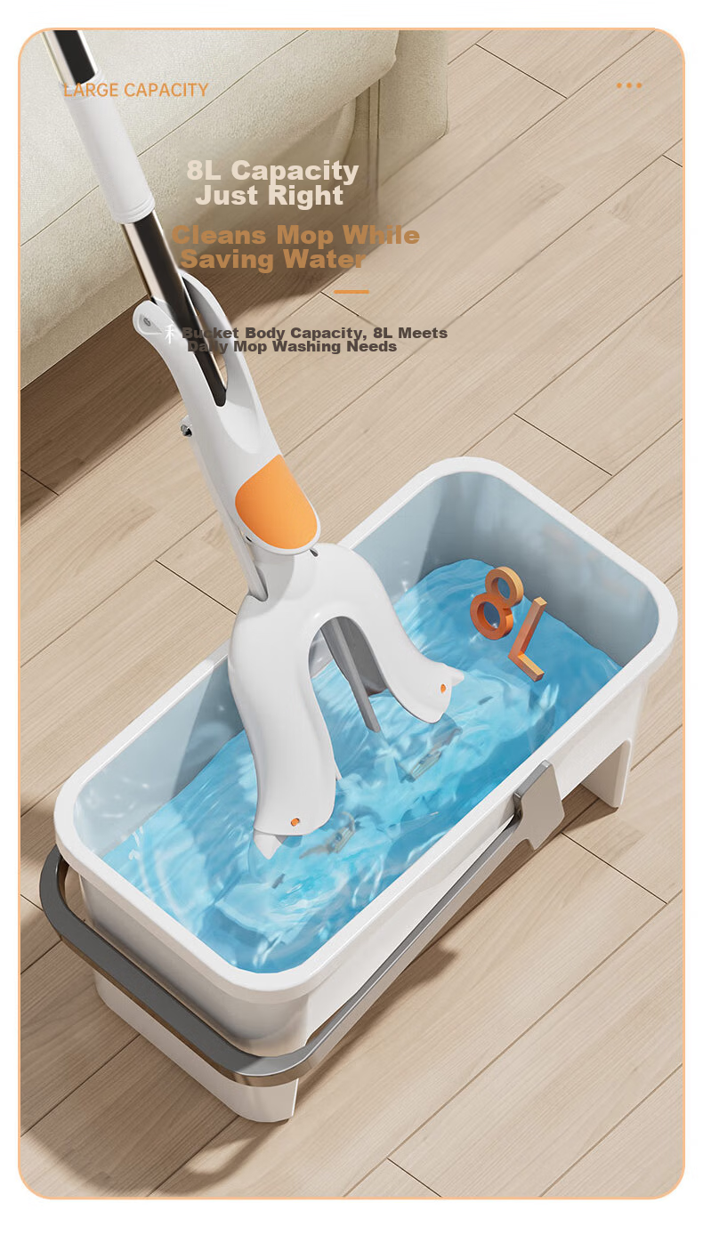 Jiabangshu 33cm Sponge Mop Replacement Head with Cloth*1 6