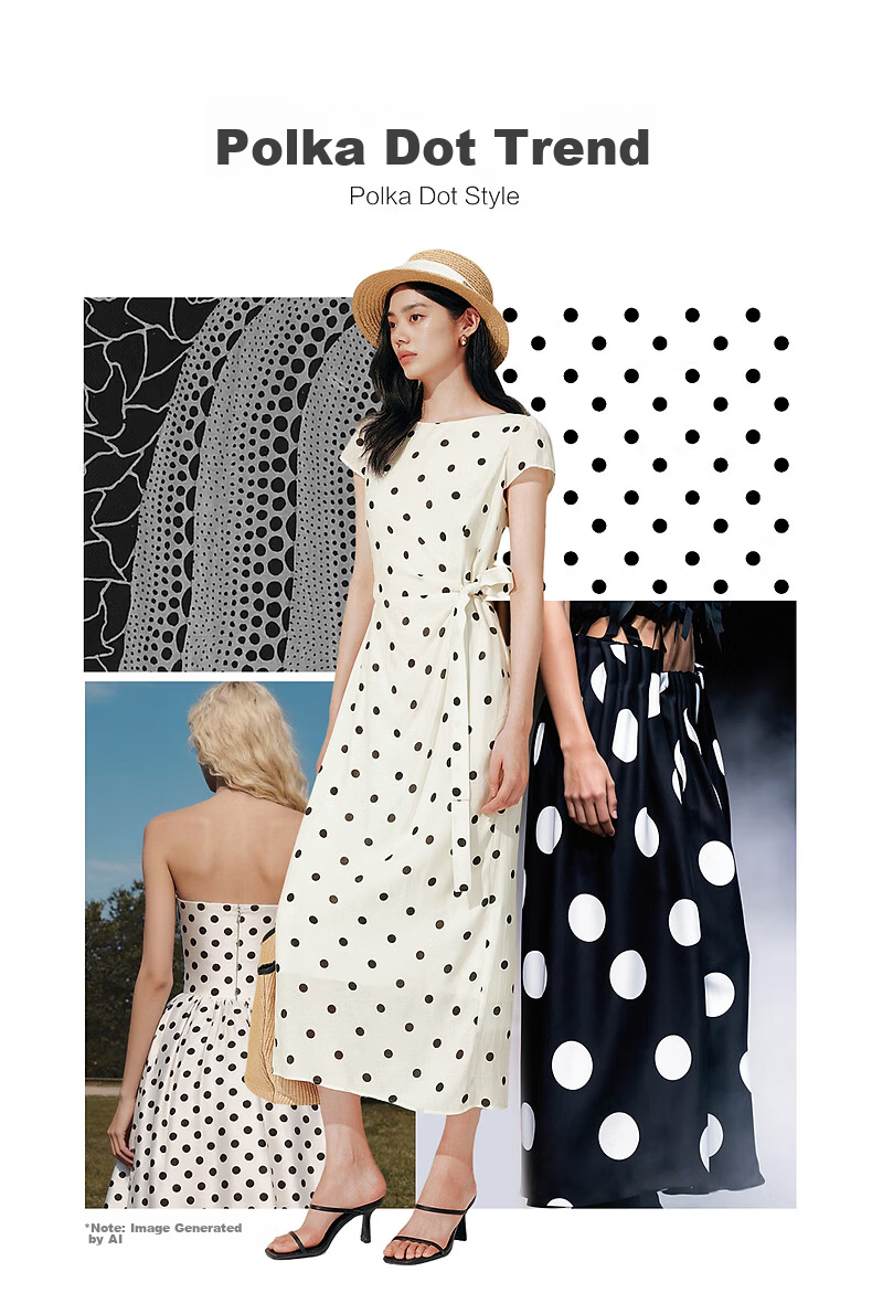 Peacebird Women's Dress [Polka Dot Muse] Long Sleeveless Beach Vacation Dress White L 4