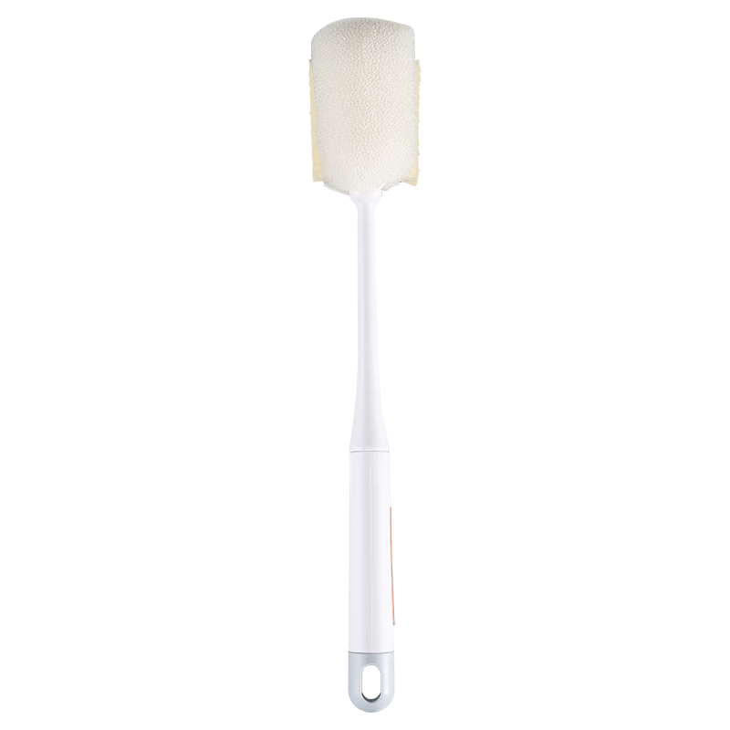 LYNN Long Handle Cup Brush Bottle Brush [Replaceable Brush Head] Cup Cleaning Tool Tea Cup Cleaning Brush, 1 Handle with 3 Brush Heads