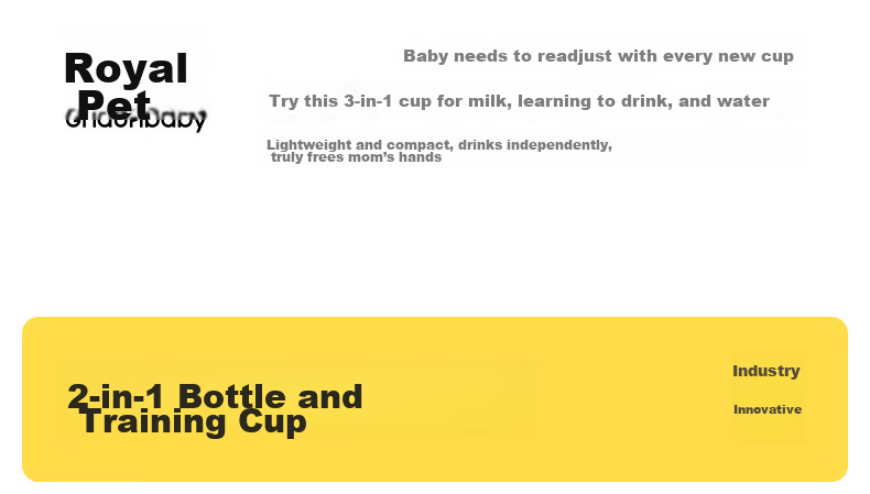Huangchong Haishi Cup Series Straw Bottle Nipple for 4 Months to 1-2 Years Old, Thermos Cup Accessory, Duck Bill *1 2