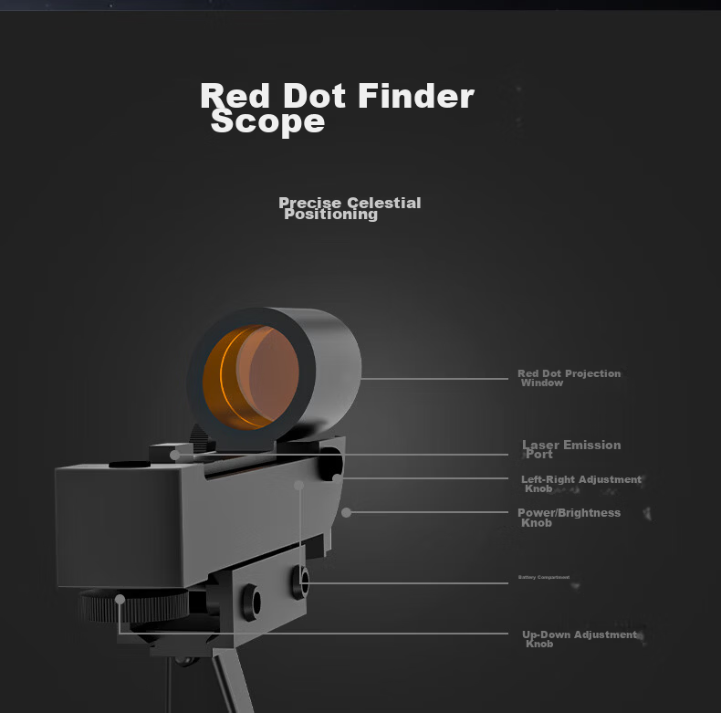 Xingtelang LCM90 Automatic Star-Finding And Tracking, High-Definition High-Magnification Chinese Operation, Stargazing And Scenic Viewing Professional Astronomical Telescope 15