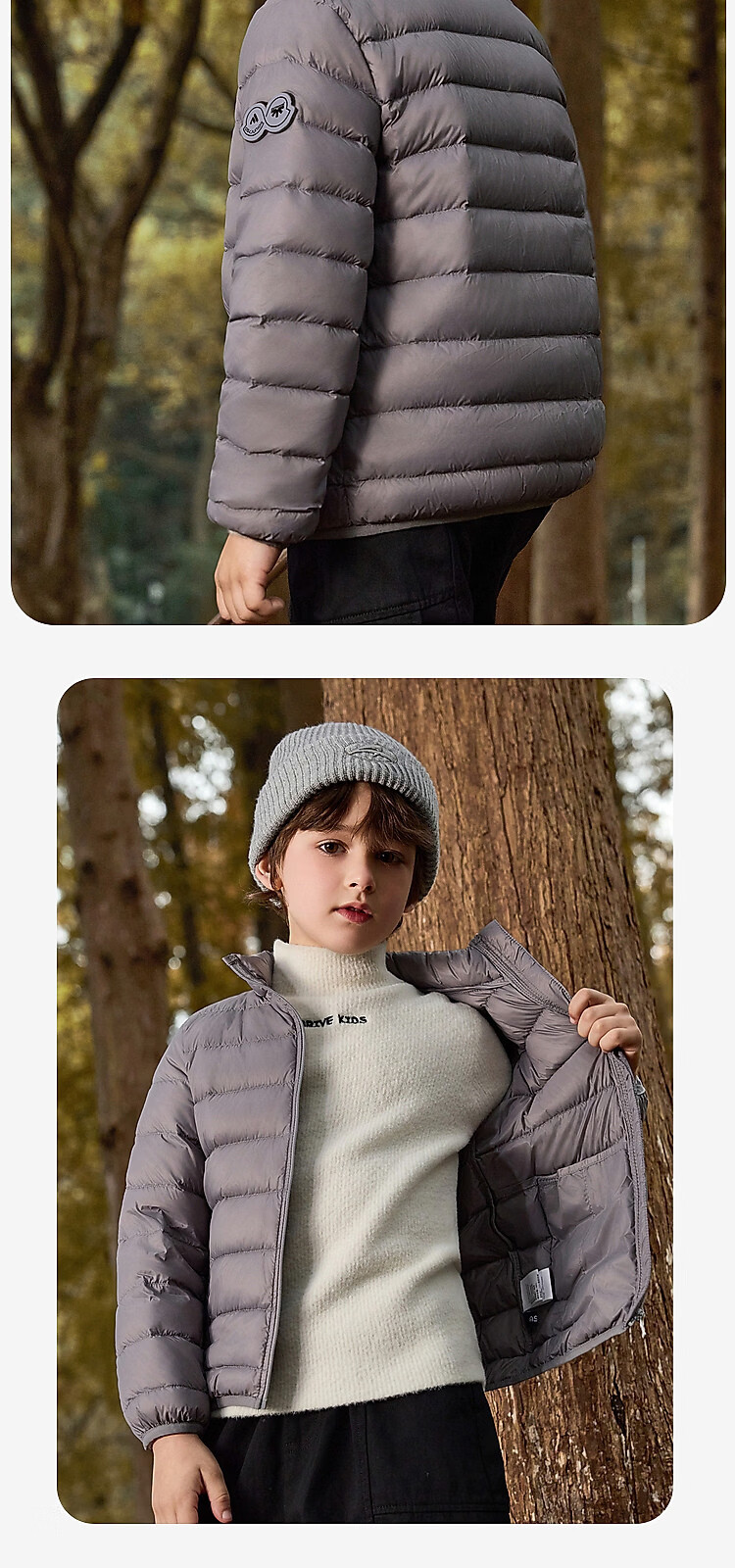ASK JUNIOR 90% Down Jacket for Men And Women, New Year's Edition, Autumn And Winter Thickened Warm Versatile down Inner Liner Sporty Style, Bright Red, Size 170 21