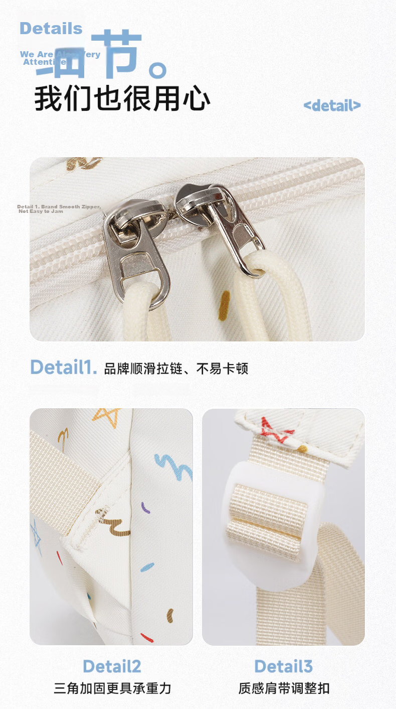361° Elementary School Girls Backpack 2026 New High School Student Ins Style Cute High-Value Large Capacity Double Shoulder Bag 11