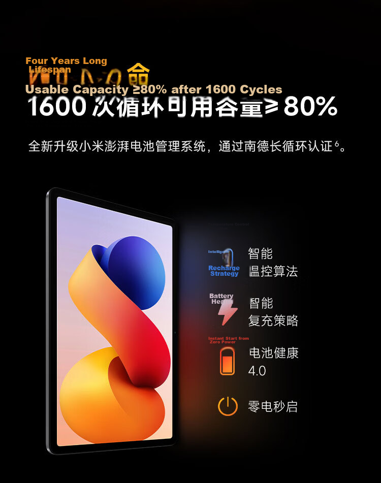 MI REDMI Pad 2 Pro Tablet 12.1-inch 2.5K Snapdragon 7s Platform Student Kids Learning Device 8GB+256GB Purple 5