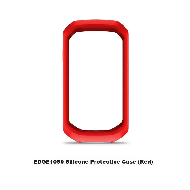GARMIN Edge 1050 Bike Computer Silicone Protective Case Shockproof Flexible Wear-Resistant Cover Red 6