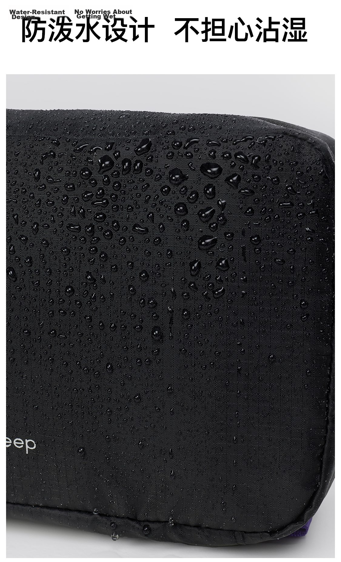 Keep Ultra-Light Multi-Functional Sports Toiletry Bag Snow White Wet and Dry Separation for Travel Business Fitness 6