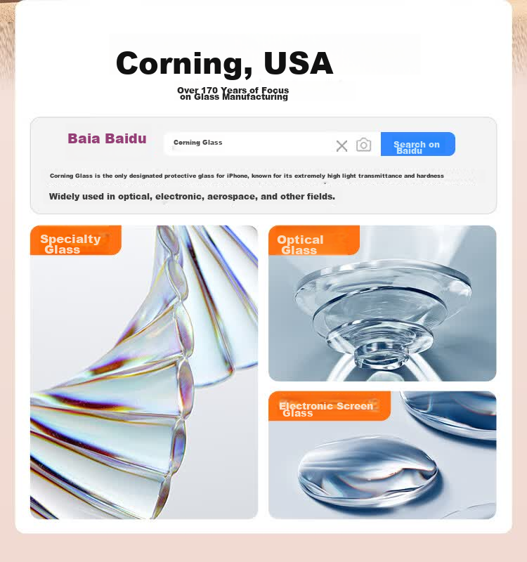 Baseus AR Anti-Reflective Corning Lens Protector for iPhone 17 Pro Max/17 Pro Camera Lens Film Dawn Orange 2