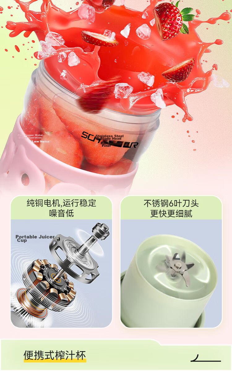 Schneider Portable Juicer Cup SWK-XLL1212 4