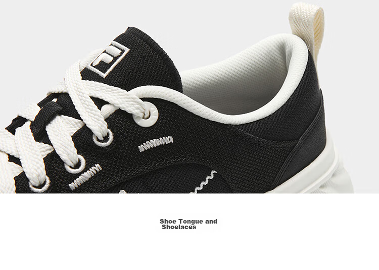 FILA Official Women's Shoes FOSSO 1+ Canvas Shoes 2026 Summer Rock Walking Shoes 1+ Fashion Casual Shoes 47