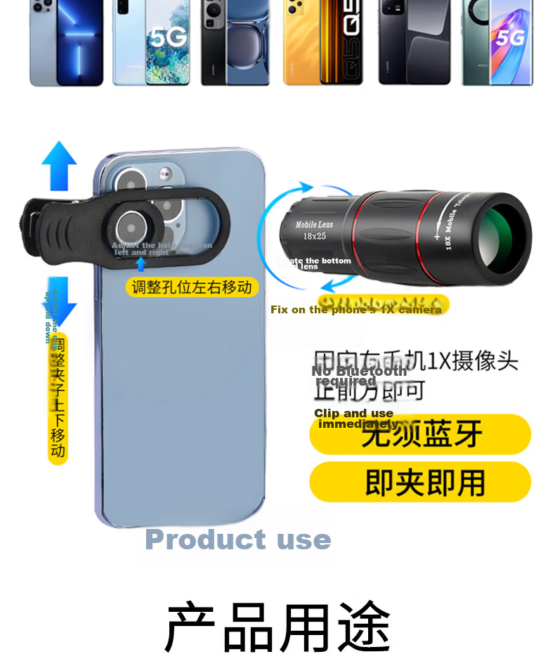 HUGE Monocular Telescope Birdwatching Ultra HD Professional Mak Zoom Large Aperture Outdoor Waterproof Stargazing Moon Observation 11
