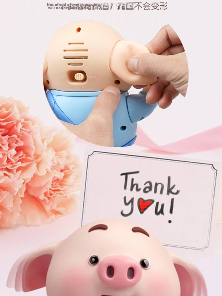 Murcia Electric Dancing Red Panda Baby Toy Head Lifting Practice Doll for Children Newborn to 1 Year Old 5