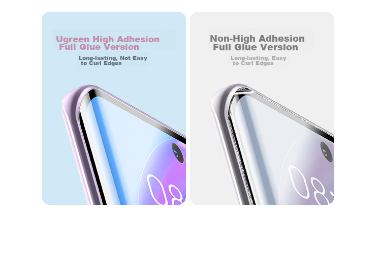 Ugreen Screen Protector for Honor 80/80SE/70/60/60SE, Hydrogel Soft Film, Non-Tempered, Full-Coverage Curved Screen, HD Anti-Fingerprint Scratch-Resistant, 2-Pack 7