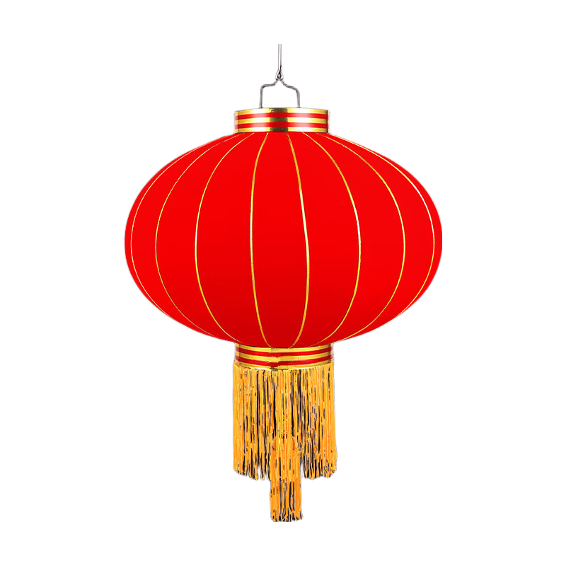Abaoli Wedding Housewarming Opening Red Flocked Lantern Outdoor Waterproof Balcony Door Store Mall Hotel Decoration