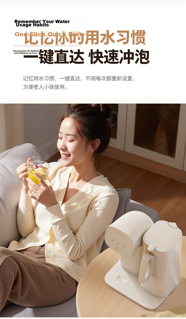PHILIPS Instant Hot Water Dispenser Home 3-Second Quick Heating Desktop Hot Drink Maker Small Countertop Installation-Free Water Boiler ADD8203 9