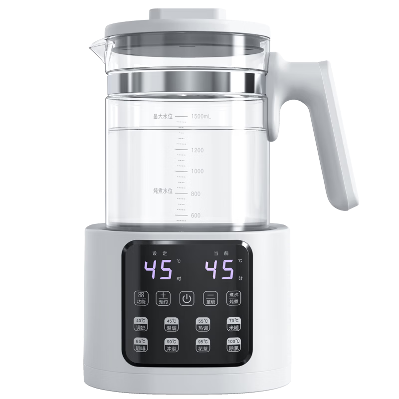 Konbao Thermostatic Kettle Baby Milk Warmer Electric Kettle Multi-Function 1.5L