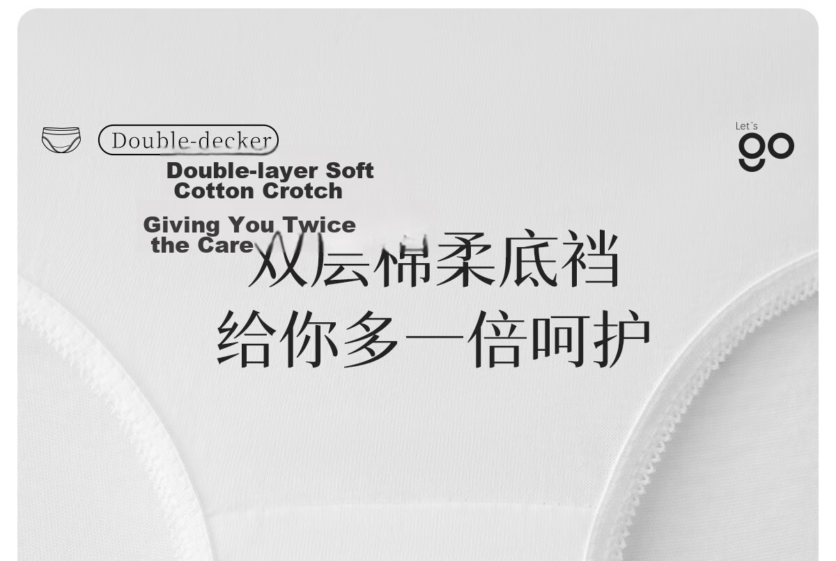 Freego Pure Cotton Disposable Women's Underwear Sterilized Wash-Free Individually Packaged Maternity Travel White Size M 5 Pieces 15