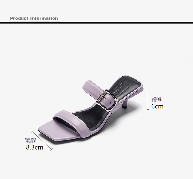 Laird Sand Aura Queen Women's Lambskin Open-Toe Slide Sandals 6M55001 Pear Blossom White OWK 36 2