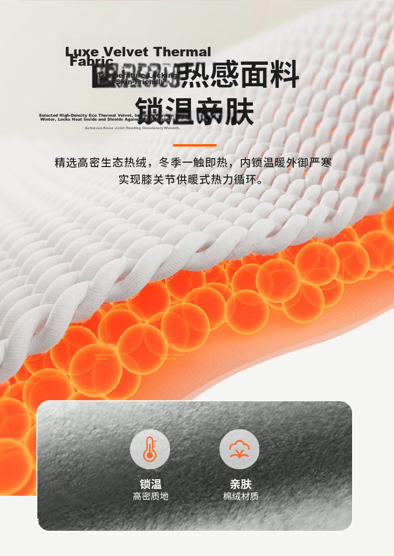KeepFit Knee Massager Heat Pad Leg Massager Therapy Knee Pain Relief Synovitis Joint Pain Warmer Gift for Parents K20S 18