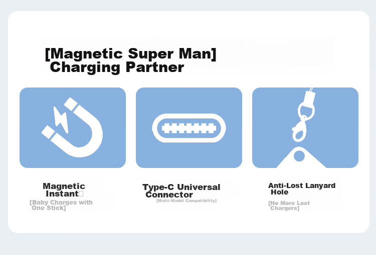 Kewo [Self-operated Original] Compatible Xiaotiancai Charging Cable Adapter Type-C Converter for Z11/Z10/Z9/Z8/Z8A/Z7S/Z7A/Z7/Z6S/Z6Pro Fast Charging 2