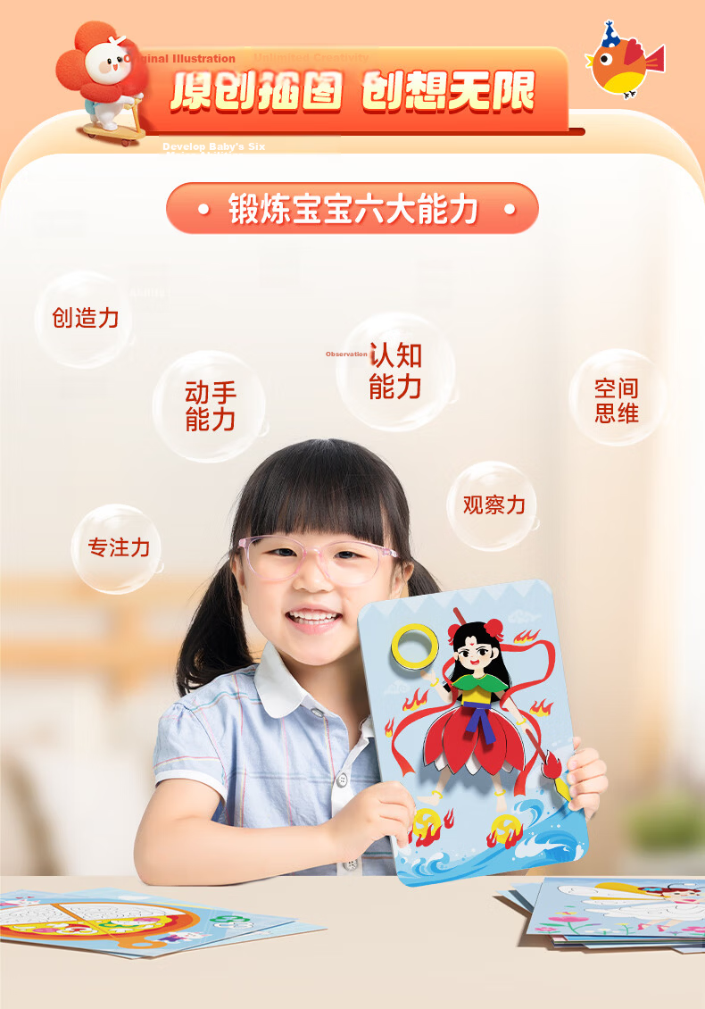 SHIGUANGXUE Transformable Origami Airplane Educational Toy, Creative DIY Handmade Children's Toy, Birthday Gift for Boys And Girls 4