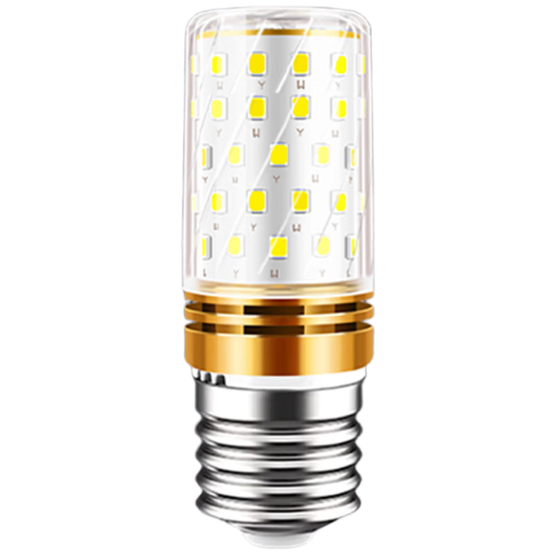 Jinggong LED Corn Bulb Energy-saving Bulb E27 Large Screw High Power Decorative Light High Brightness 16W White Light